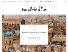 Tablet Screenshot of handeledim.com
